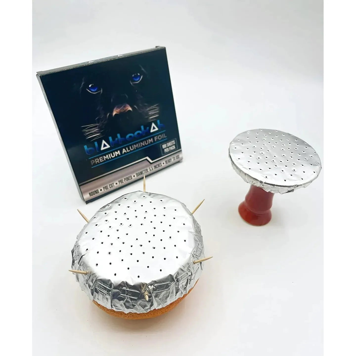 Pre-poked Aluminum Foil (100ct)